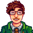 Harvey's happy sprite