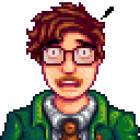 Harvey's surprised sprite