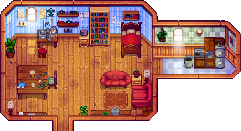 Harvey's apartment