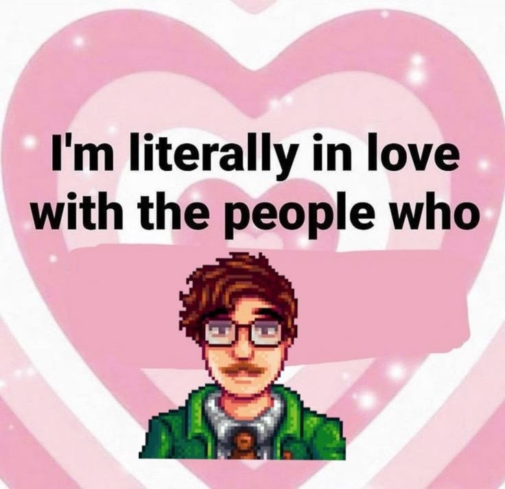 im literally in love with people who harvey stardew valley