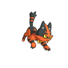 torracat's sprite from pokemon Sun and moon