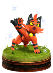 some sort of action figure on a grass standee but I have no idea where its from