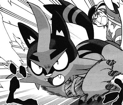 one of the drawings from the manga