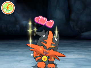a screenshot of torracat in pokemon ultra sun