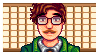 stamp of Harvey's different face sprites